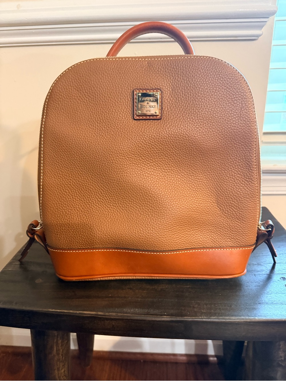 Dooney & Bourke Pebble Grain Zip Pod Backpack -NWT